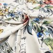 画像14: 【《新作》SuperBeauty クーポン1111(10%OFF)他　利用可】花プリントx幾何学切替Tシャツ (14)