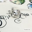 画像9: 【《新作》SuperBeauty クーポン1111(10%OFF)他　利用可】花プリントx幾何学切替Tシャツ (9)