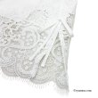 画像10: 《新作》SuperBeauty クーポン1111(10%OFF)他　利用可】袖x裾レース切替 リボン付きTシャツ (10)