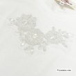 画像6: 《新作》SuperBeauty クーポン1111(10%OFF)他　利用可】胸元スパンコール刺繍 異素材ドッキングチュニック (6)
