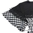 画像6: 【《新作》SuperBeauty クーポン1111(10%OFF)他　利用可】ギンガムチェック柄胸元切替Tシャツ (6)