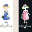画像9: ドット切替チュニックカットソー【 新作 SuperBeauty 2026 秋冬 】 (9)