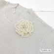 画像10: コサージュ付ラメ入りハイネックセーター【 新作 SuperBeauty 2026 秋冬 】 (10)