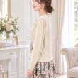 画像5: Paris刺しゅう入りニットカーディガン【 新作 SuperBeauty 2026 秋冬 】 (5)