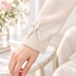 画像4: Paris刺しゅう入りニットカーディガン【 新作 SuperBeauty 2026 秋冬 】 (4)