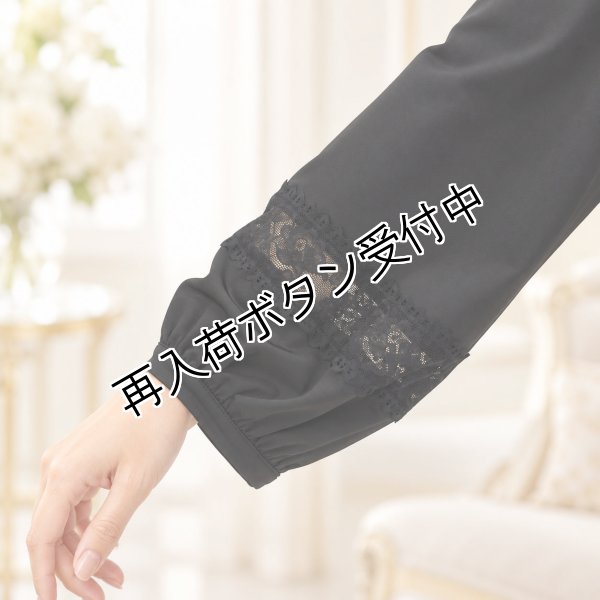 画像5: 胸元フリルデザインチュニックカットソー【 新作 SuperBeauty 2026 秋冬 】 (5)