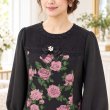 画像3: 花刺しゅうジャガード織りワンピース【 新作 SuperBeauty 2026 秋冬 】 (3)