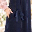 画像5: ＜SYARURU 誕生祭9/30まで＞ビジュー&リボン使いジップアップジャンパースカート【 新作 SuperBeauty 2026 秋冬 】 (5)