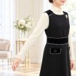画像5: ベロア切替ノースリーブワンピース【  SuperBeauty 2026 秋冬 】 (5)
