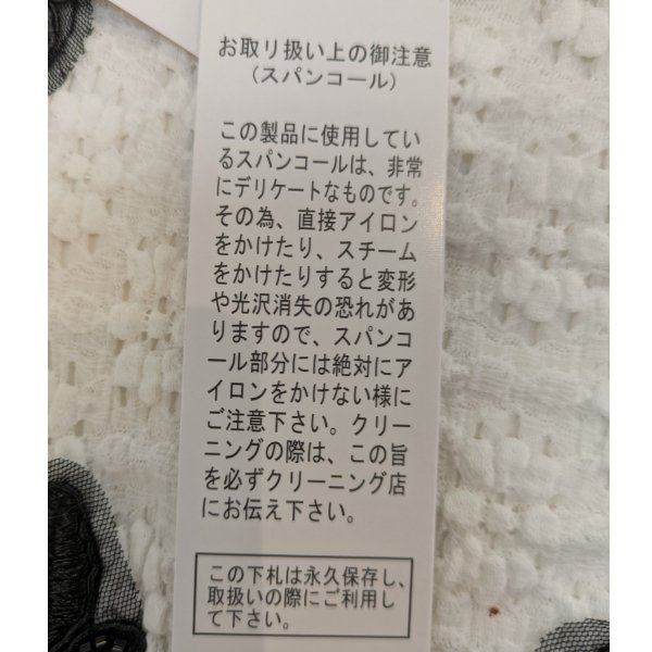 画像11: レース×ビーズ使いウェスト切替チュニックカットソー【 新作 SuperBeauty 2026 秋冬 】 (11)