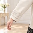 画像6: 巻花モチーフ付レース使いジャケット【 新作 SuperBeauty 2026 秋冬 】 (6)
