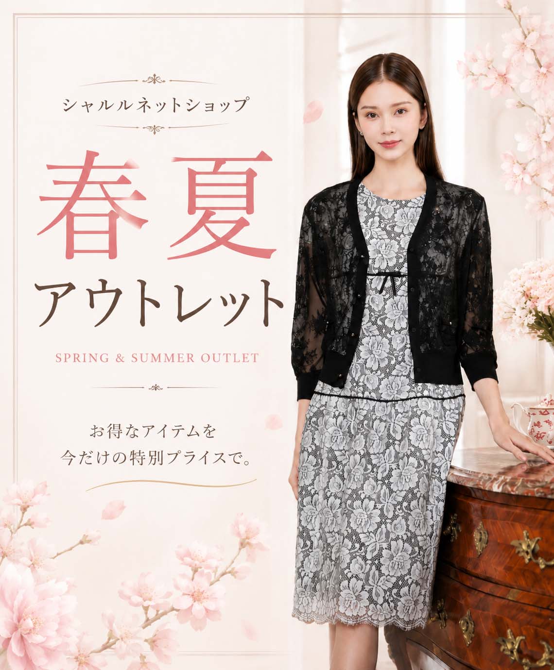 春夏アウトレット