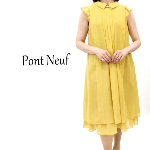 Pont Neuf ポンヌ　パール付きワンピース　2号Lサイズ